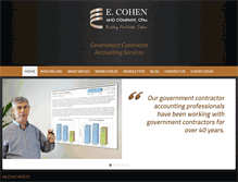 Tablet Screenshot of governmentcontractaccounting.com